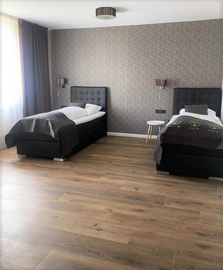 City Hotel Apartm3 Am Park Бад Ойнхаузен Екстериор снимка